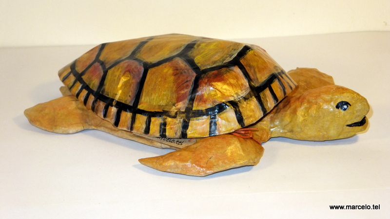 tartaruga de papel